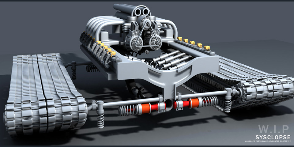Personal : Mecha - Syclopse Earthquake Generator