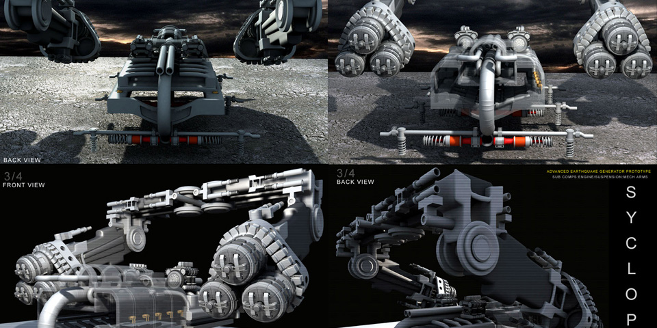 Personal : Mecha - Syclopse Earthquake Generator