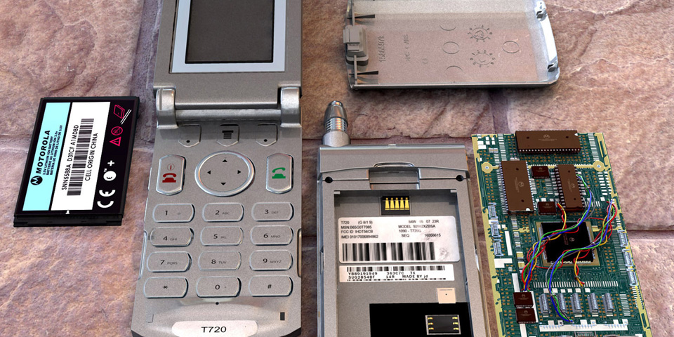 Motorola T-720 :  Reconstruction
