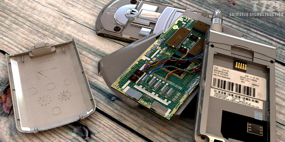 Motorola T-720 :  Reconstruction